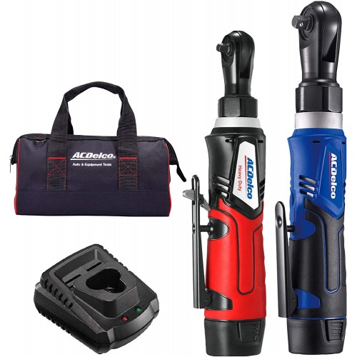 1/4 & 3/8 Cordless Ratchet Wrench ARW1209-K9 ACDelco G12 Series 2-Tool Combo Kit