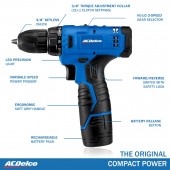 ARD12126S1 Li-ion 12V 2-Speed Drill / Driver