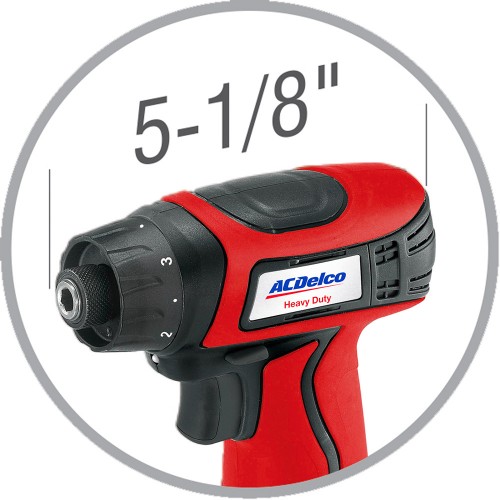 ACDelco ARD847T Li-ion 8V Super Compact Drill/Driver Bare Tool ACDelco Tools 111 in-lbs w/VSR