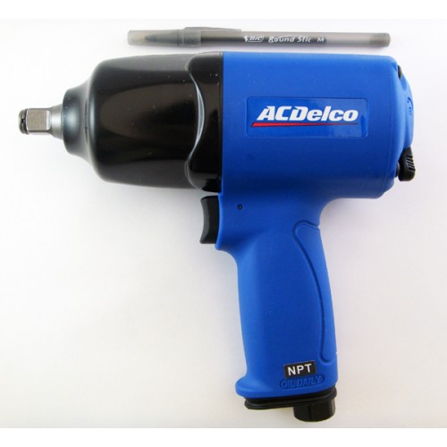 ACDelco 1/2" Pneumatic Impact Wrench 12-Speed ANI403 650 ft-lbs Twin Hammer 